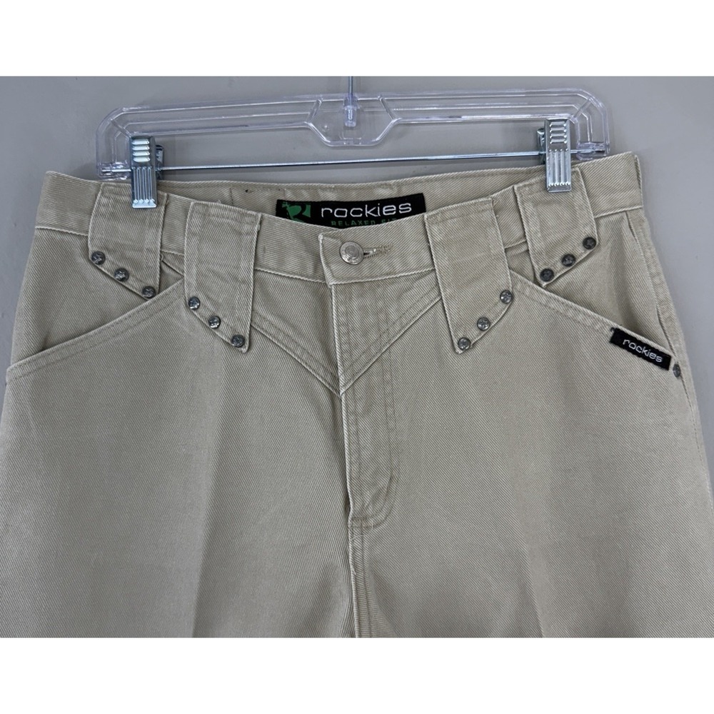 Rockies Western Bareback Jeans Women's Actual 31x36 Tagged 33/15 Relaxed Fit